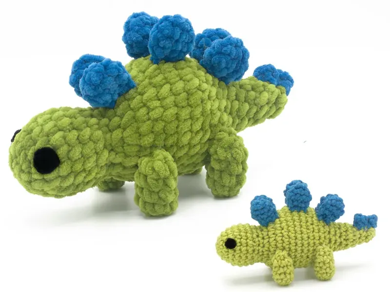 Brodie the Stegosaurus, finished