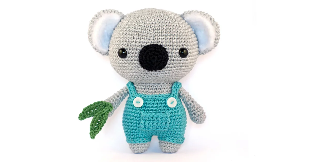 Cute Koala Amigurumi, finished