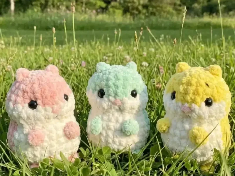Amigurumi hamster plush: a small crochet pattern