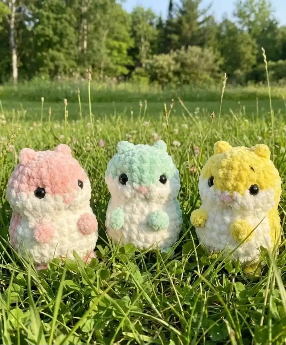 Amigurumi hamster plush: a small crochet pattern