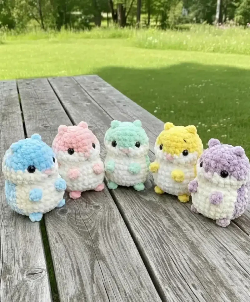 Amigurumi hamster plush: a small crochet pattern — photo 2
