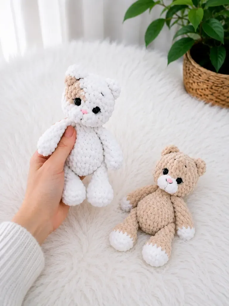 Amigurumi kitten pattern for a 6-inch plush cat — photo 2