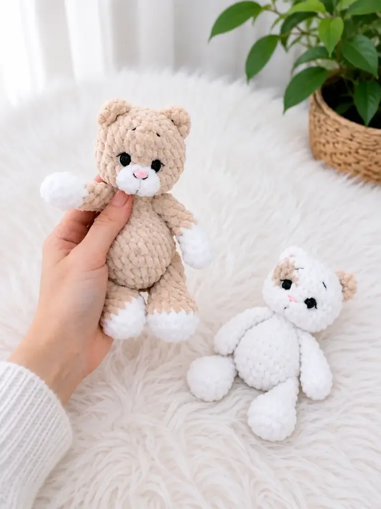 Amigurumi kitten pattern for a 6-inch plush cat — photo 3