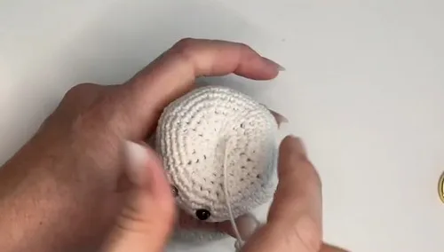 Amigurumi snowman crochet pattern for beginners — photo 4