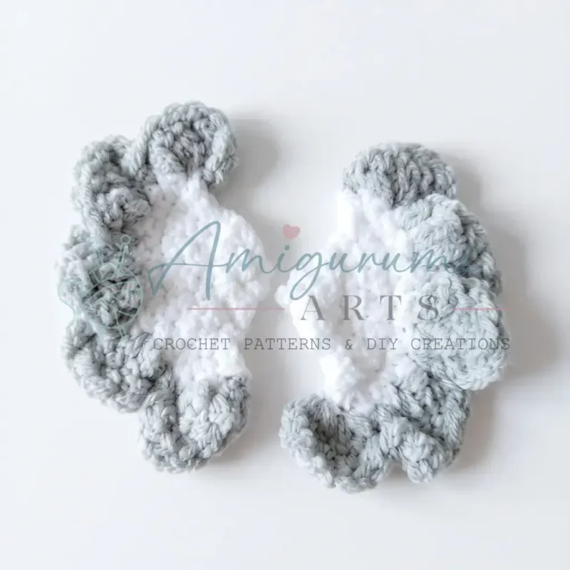 Crane amigurumi pattern in single crochet — photo 4