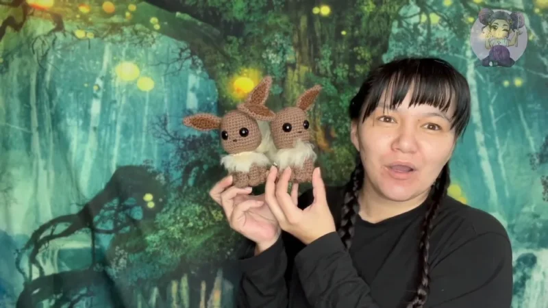 Fox-eared amigurumi crochet pattern for beginners — photo 3