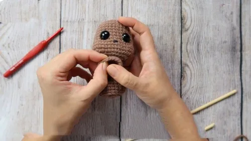 Fox-eared amigurumi crochet pattern for beginners — photo 7